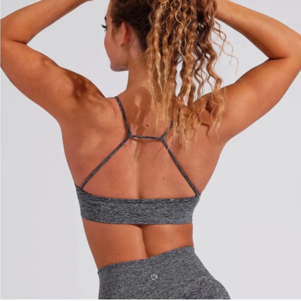 Buffbunny Collection Resource Seamless Bra in Granite